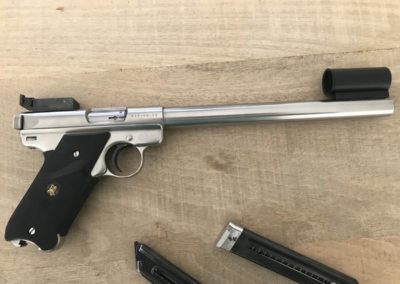 Ruger Mark II Silhouette, vue droite